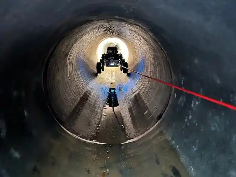 白马镇管道检测